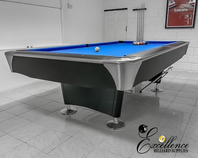 Tournament Club Pool Table - Black Carousel 1