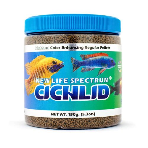 New Life Spectrum Cichlid Formula Regular Pellets Fish Food Carousel 2
