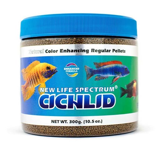 New Life Spectrum Cichlid Formula Regular Pellets Fish Food Carousel 3
