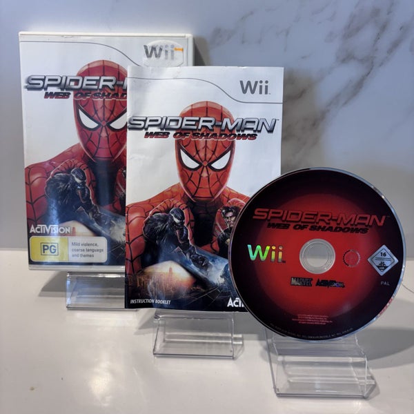 Wii • Spider-Man - Web of Shadows • CIB Carousel 1