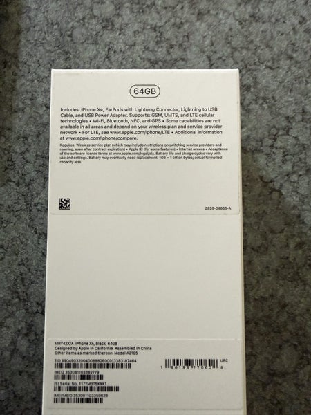 iPhone XR 64GB63865142214786114