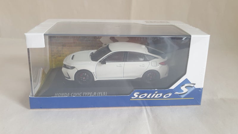 2022 HONDA CIVIC TYPE-R WHITE SOLIDO 1:43 SCALE MODEL CAR 1 ONLY NEW RELEASE Carousel 1