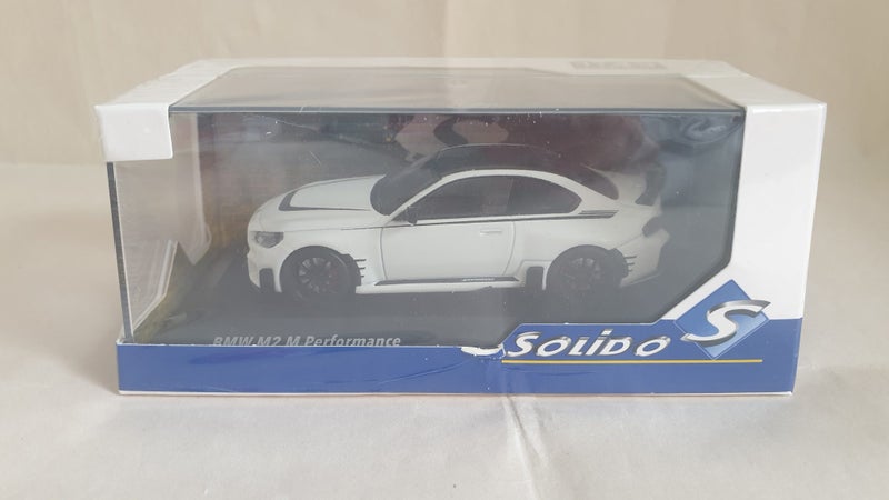 2023 BMW M2 G80 M PERFORMANCE SOLIDO 1:43 SCALE MODEL CAR BMW G87 JUST IN Carousel 1
