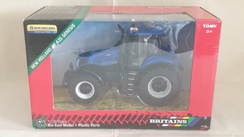 BRITAINS NEW HOLLAND T8.435 GENESIS TRACTOR 1:32 SCALE MODEL 1 ONLY Carousel 1