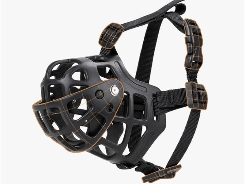 Dog Muzzle, Muzzle for Dog, Silicone Dog Muzzle with Adjustable Straps, Pet Muzz Carousel 1