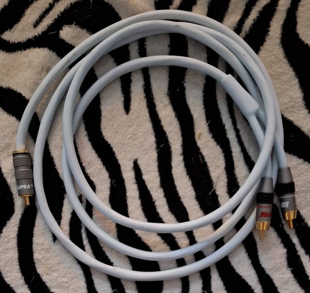 SUPRA 2M Y-LINK SUBWOOFER CABLE - RRP $140 Carousel 1