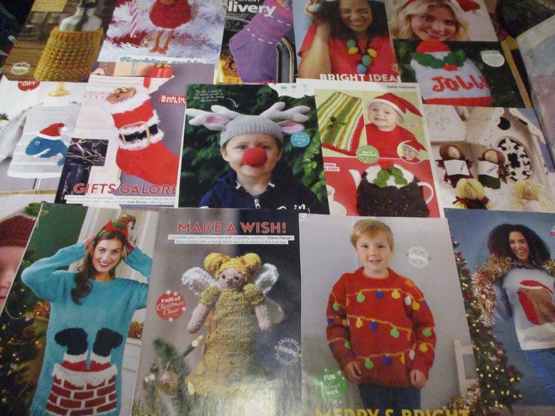 KNIT~Oodles MORE "Christmas Themed Patterns & Gift Patterns"~ You Get them ALL! Carousel 1