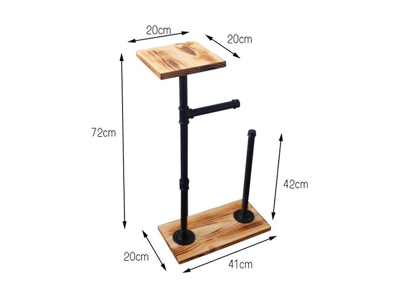 Industrial Free standing toilet paper holder stand Carousel 5