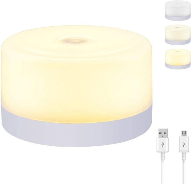 Touch LED Light Bedside Lamp Rechargeable Night Light Carousel 17