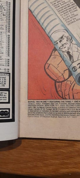 THE THING "Two In One" (1970s) Issues: 42,60,74,75,76,78 Carousel 2