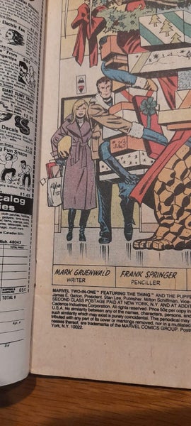 THE THING "Two In One" (1970s) Issues: 42,60,74,75,76,78 Carousel 12