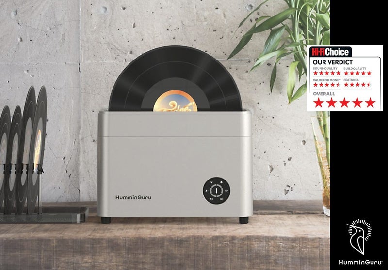 HumminGuru NOVA improved Ultrasonic Record Cleaner Carousel 2