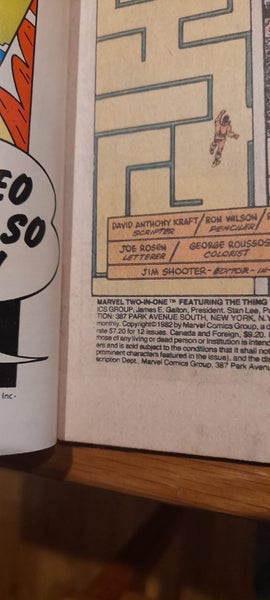THE THING "Two In One" (early 1980s) Issues: 94,95,96,97,98 + Annuals 6,7 Carousel 2