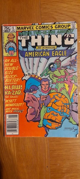 THE THING "Two In One" (early 1980s) Issues: 94,95,96,97,98 + Annuals 6,7 Carousel 14