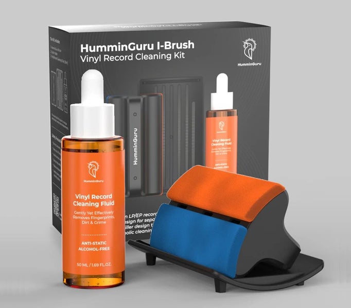 HumminGuru i-Brush Vinyl Record Cleaning Kit Carousel 1