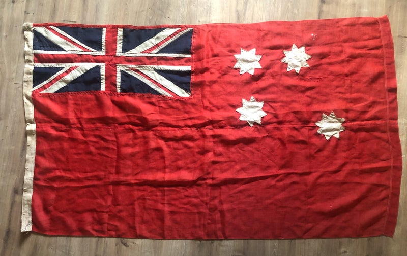 Vintage New Zealand Red Ensign Flag Carousel 1