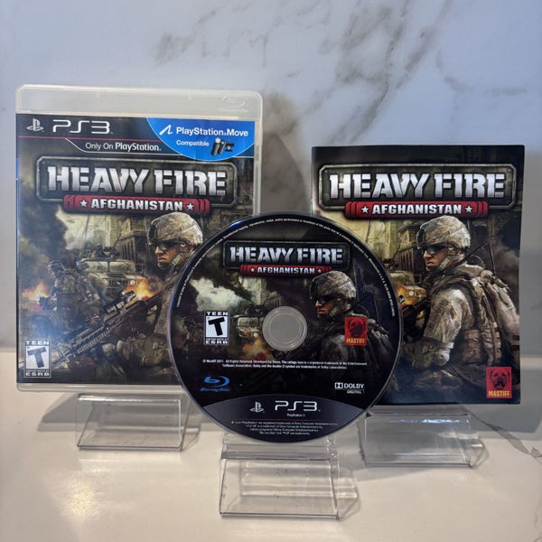 PS3 • Heavy Fire - Afghanistan • CIB Carousel 1