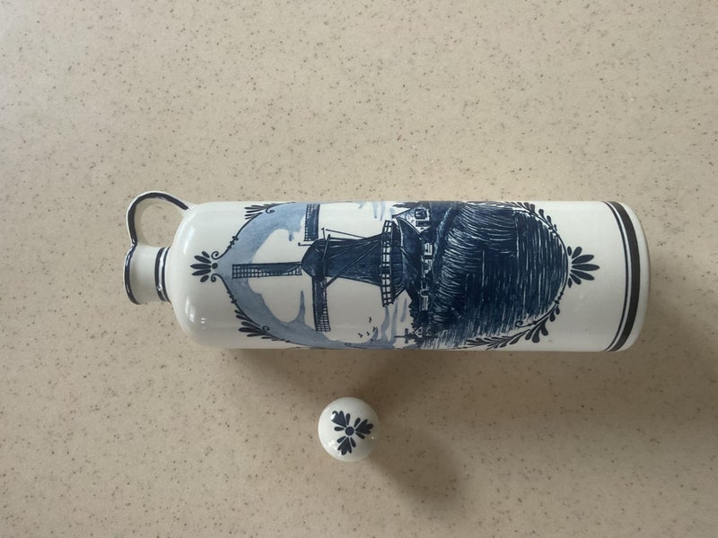 1x Delft Blue Bols Holland Bottle 27DM-79/1G. 26cm height Carousel 1