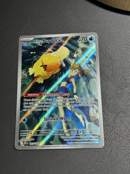 Misty’s Psyduck destined rivals 193/182 Carousel 3