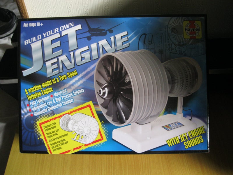 Haynes Build your own model Jet engine. Box has never been opened. NEW. Carousel 1