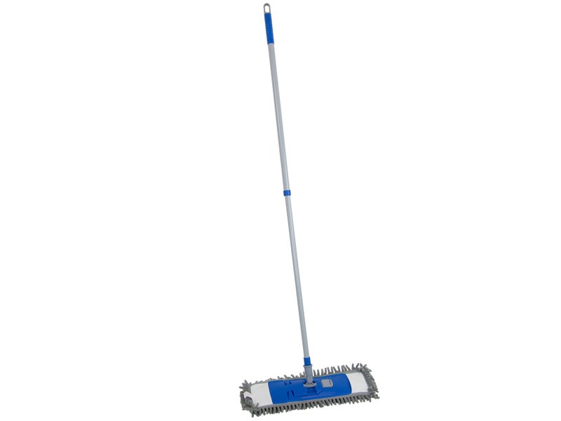 Microfibre Chenille Flat Mop - 44cm Wide - Telescopic Handle Carousel 1