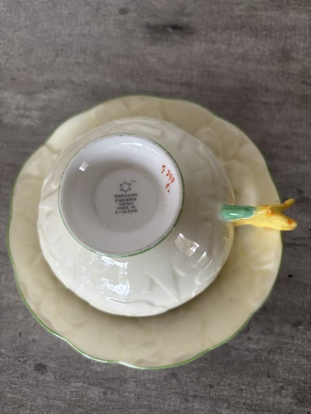 Rare Paragon Pansy Tea Cup&Saucer 1930’s Carousel 5