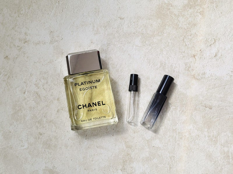 Chanel Platinum Egoiste DECANT, Travel Spray Carousel 1