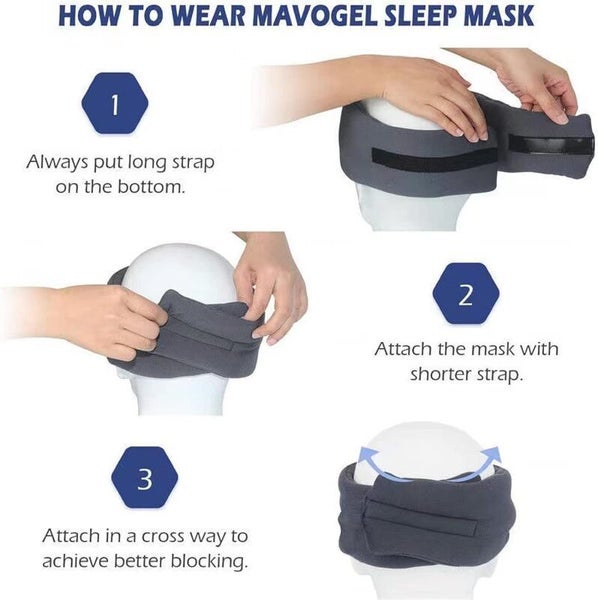 Cotton Eye Mask Travel Sleep Eye Masks Carousel 2