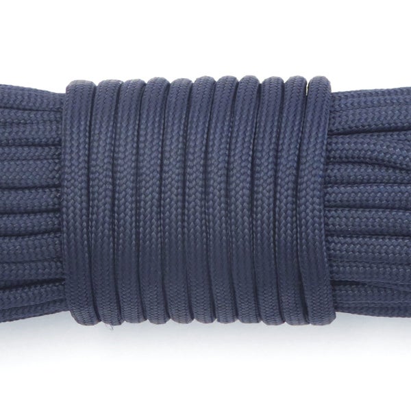 Paracord Rope 15m/50ft Dark Navy Blue Carousel 1