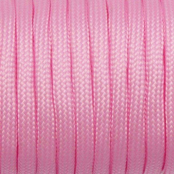 Paracord Rope 15m /50ft Light Pink 4mm Carousel 2