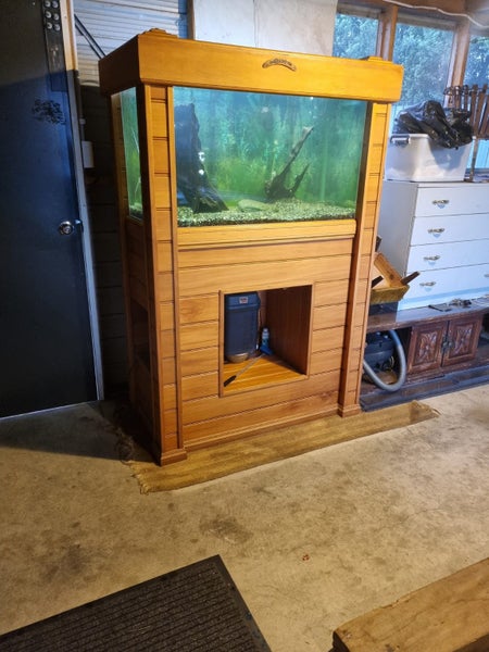 Solid rimu aquarium fish tank setup complete Carousel 2