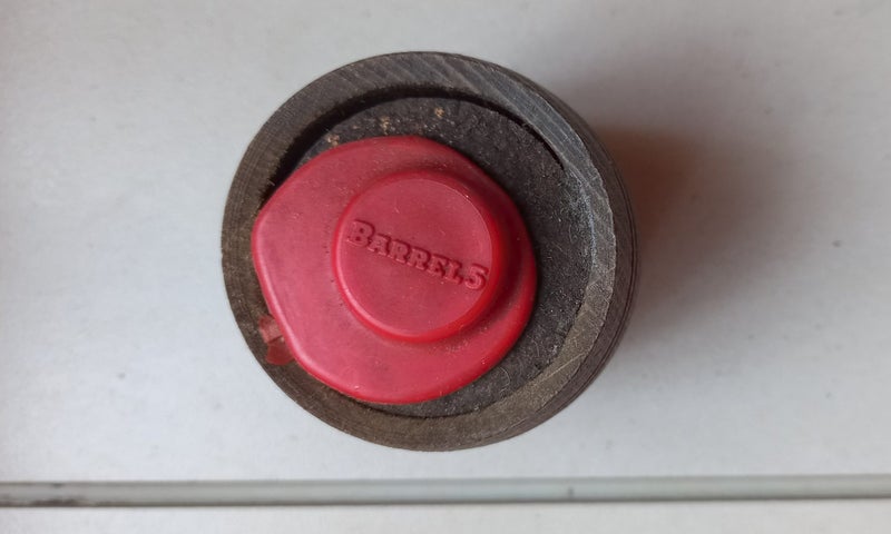 Vintage Miniature Bottle - Barrel 5 Teacher & Sons. Carousel 3