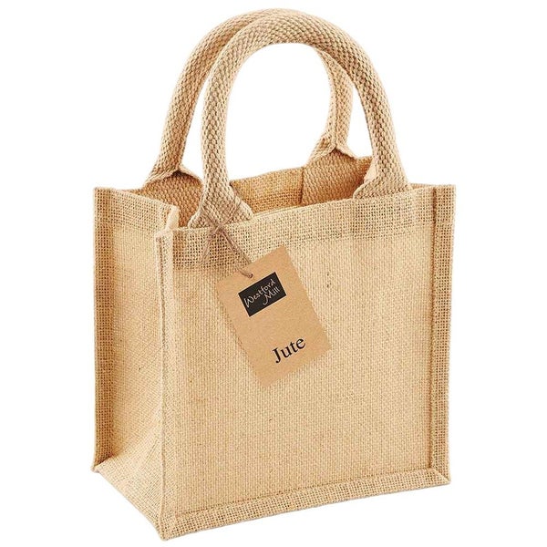 Westford Mill Petite Jute Gift Bag Carousel 1