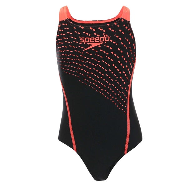 Speedo Girls Eco Endurance Medalist One Piece Carousel 1
