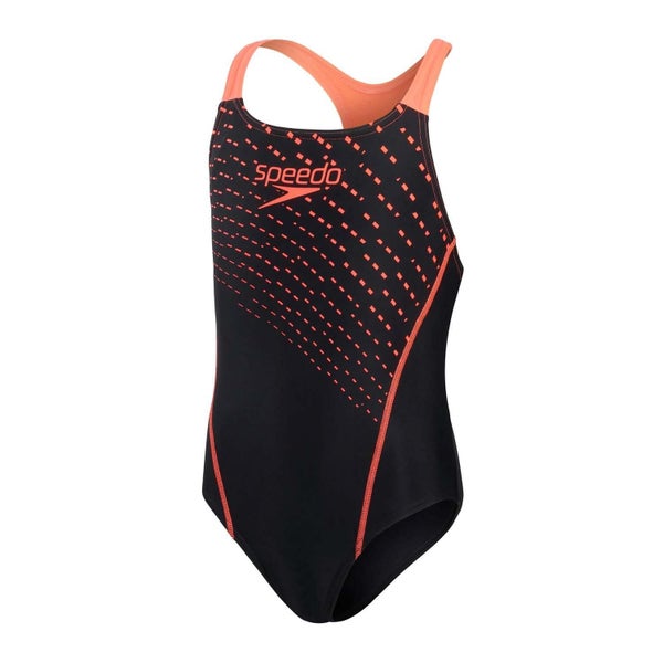 Speedo Girls Eco Endurance Medalist One Piece Carousel 3