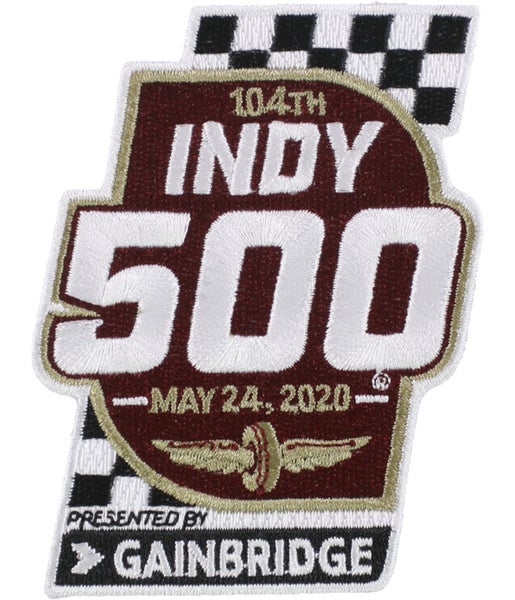 Indy 500 Unisex Embroidered Logo Decorative Patches, NWT Carousel 1