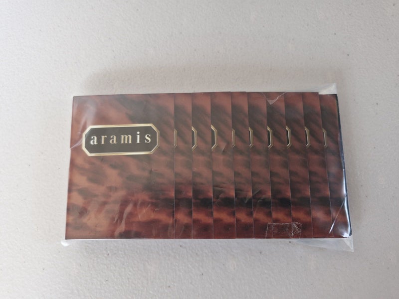 $1 Reserve- Aramis Classic Eau de Toilette Natural Spray 1.5ml Sample Vial X 10 Carousel 1
