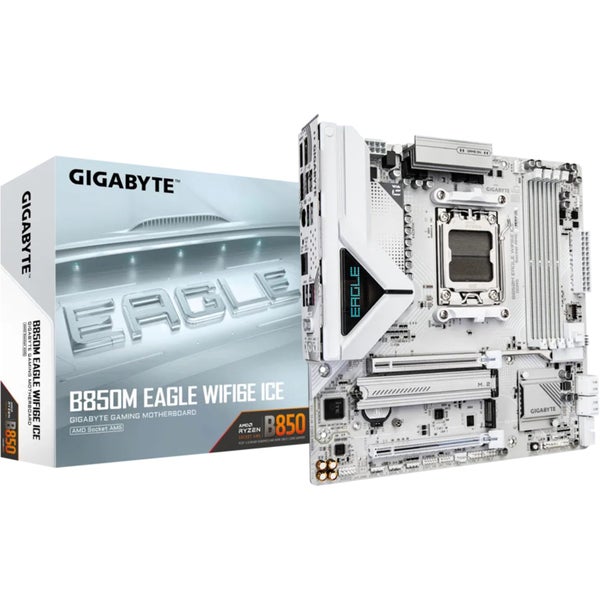Gigabyte B850M EAGLE WIFI6E ICE MATX Motherboard AMD Socket AM5 - B850 Chipset - Carousel 2
