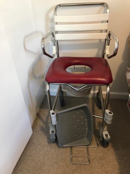 Versatile Shower Chair/Commode on Wheels Carousel 1