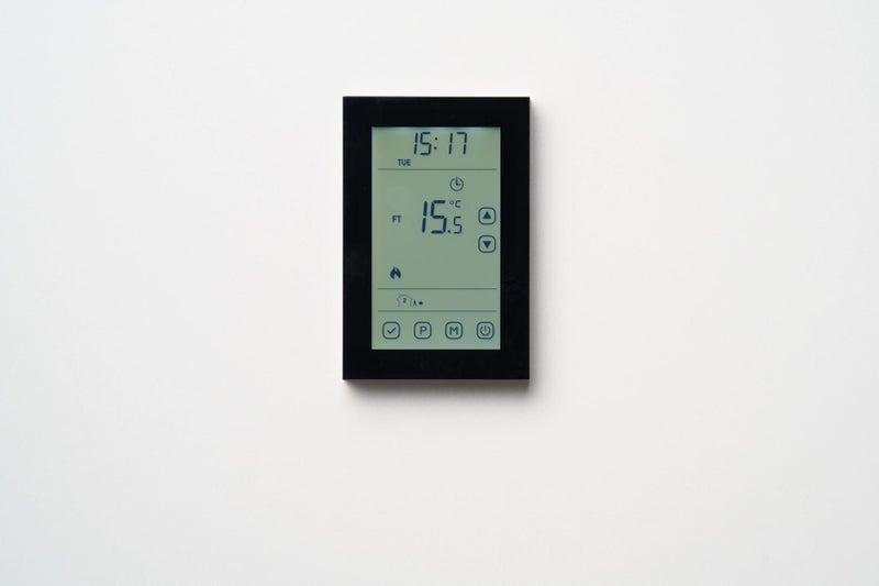 HT4 Underfloor Heating Thermostat - Vertical Black Carousel 1