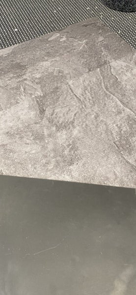 $1 reserve 50 m2 Graphite Slate Effect vinyl tiles. (15 boxes)63885361695747113