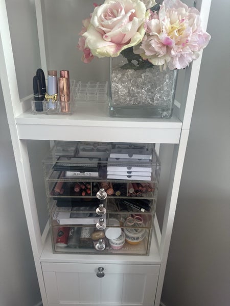 Acrylic makeup / cosmetic storage containers Carousel 1