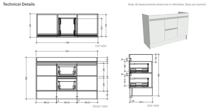 1200 Astra Floor Standing in Snow White with China Double Basin Carousel 5