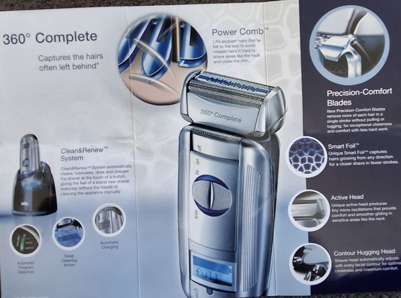Braun 360 Degrees Complete Razor and system Carousel 2