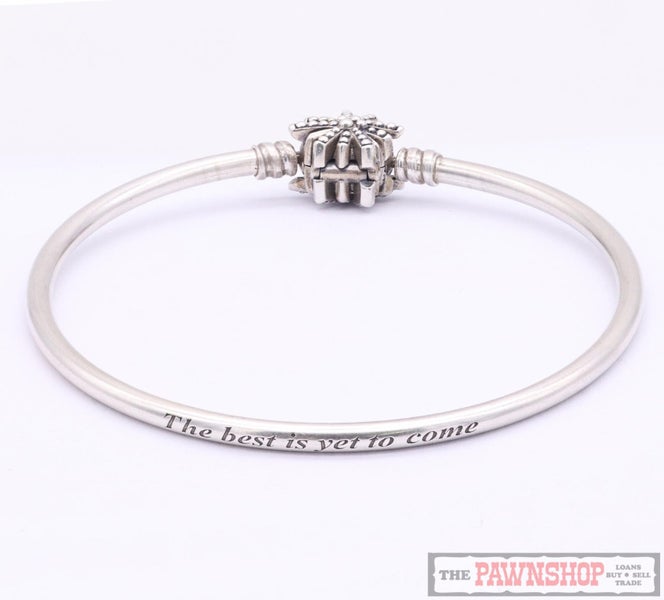 Pandora Sterling Silver Limited Edition Fireworks CZ Bangle - B801004 ~ Retired Carousel 1