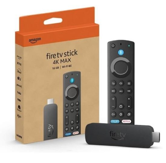Amazon Fire TV Stick 4K Max (2024) Voice Remote with TV Controls + AfterPay Carousel 2