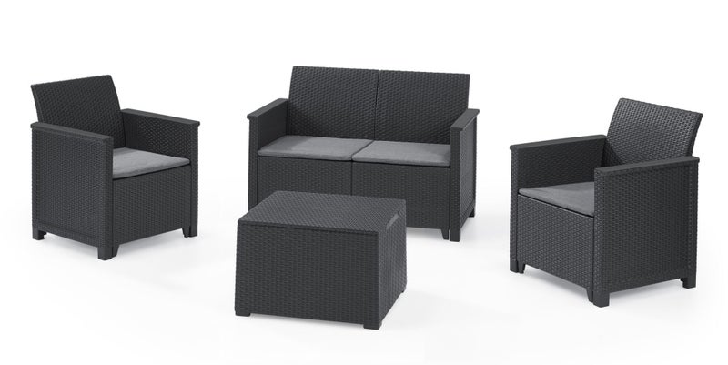 Outdoor Patio Set - 4 Piece - On Sale - $400 off RRP - 40% off - LAST ONE Carousel 1