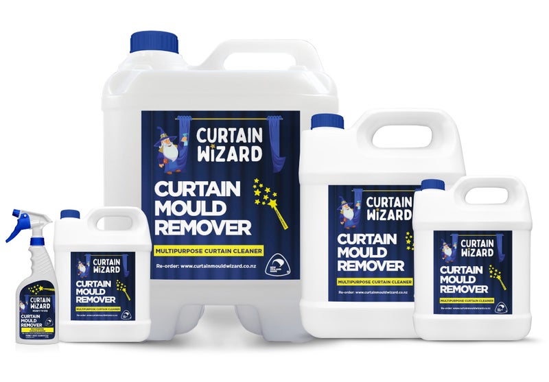 Curtain Wizard Mould Remover 1L AS ADVERTISED ON NEWSTALK ZB Carousel 2
