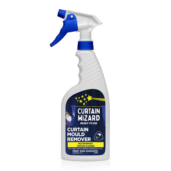 Curtain Wizard Mould Remover 750ml Ready to Use AS ADVERTISED ON NEWSTALK ZB Carousel 1