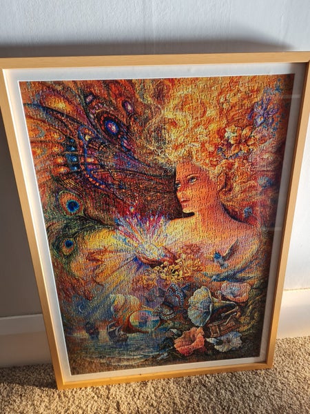 Josephine Wall - Framed Jigsaw Carousel 1